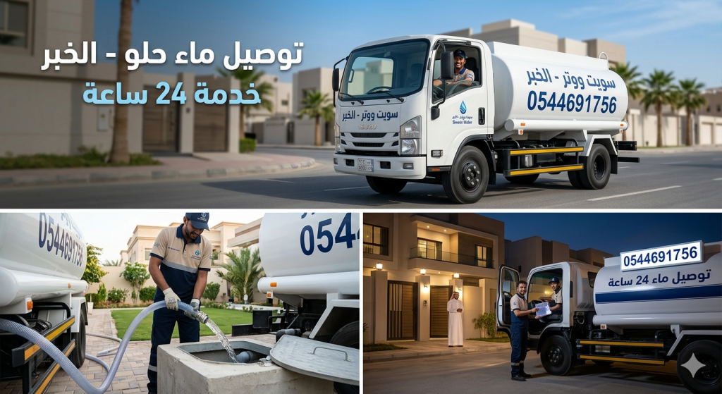 وايت توصيل ماء حلو بالخبر 0544691756 | خدمة 24 ساعة وايت توصيل ماء حلو بالخبر 0544691756 | خدمة 24 ساعة