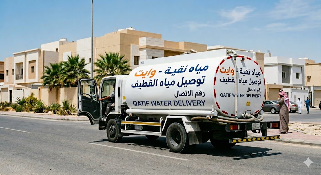 رقم وايت توصيل مياه القطيف